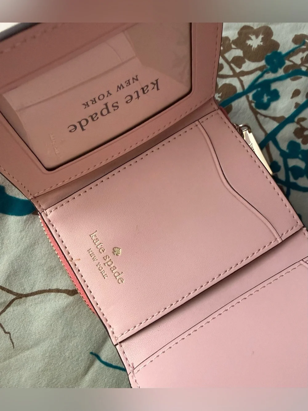Kate Spade Picnic in the Park Small Trifold Wallet